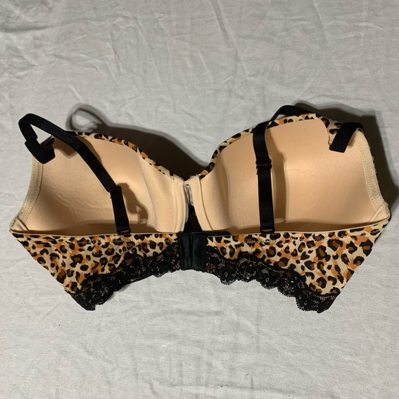 Adore Me 34DD Cheetah Print Underwire Bra, NWT, T-Shirt Lightly Filled Cups - Picture 8 of 9